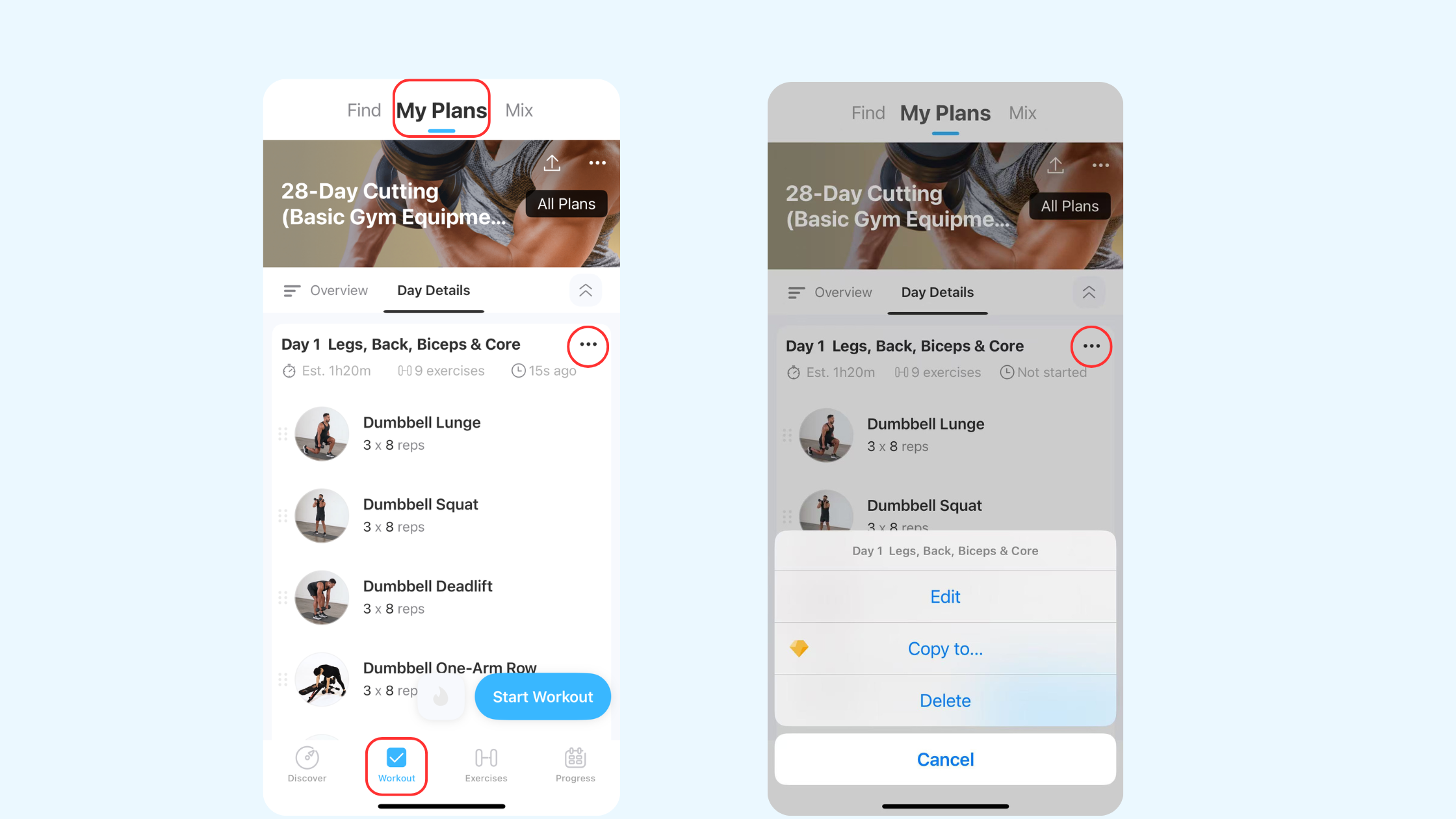 Meet JEFIT’s All-New Unified Workout Editing Screen